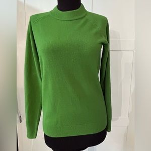 Vintage Nouveau Green Sweater Size PS